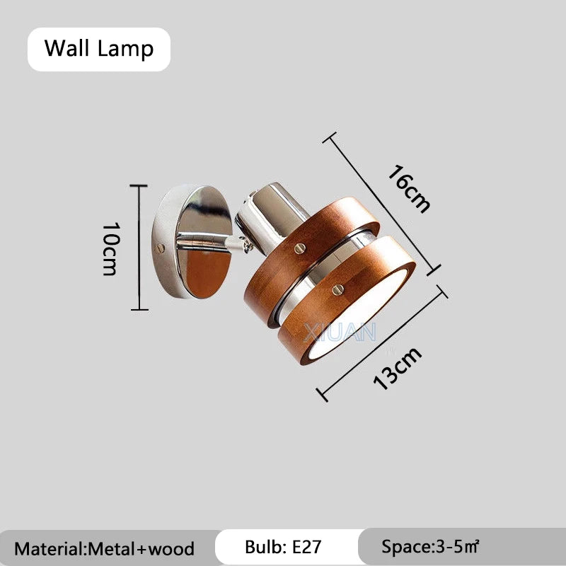 Wabi-sabi vintage retro pendant lamp for office and coffee table