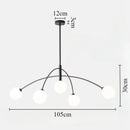 Modern minimalist LED pendant light for elegant interiors