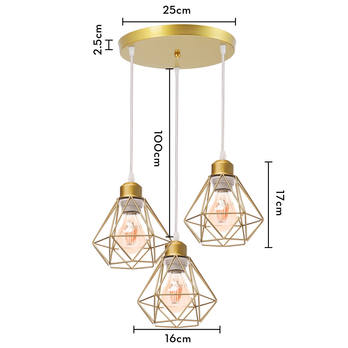 Modern pendant with LED heads for contemporary interiors - vue 20 sur 22