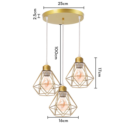 Modern pendant with LED heads for contemporary interiors - vue 21 sur 22