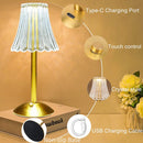 Wireless touch LED table lamp