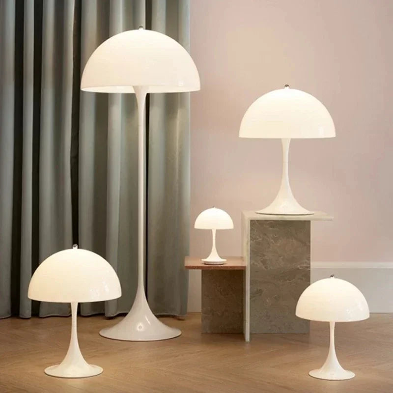 Modern mushroom LED table lamp for bedroom, home, office, reading