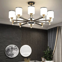 Nordic chandelier 15 lights modern luxury design for bright interiors