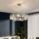 Modern crystal chandelier for elegant and romantic interior decoration