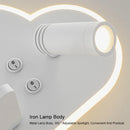 Multifunction LED bed lamp with wireless USB charger