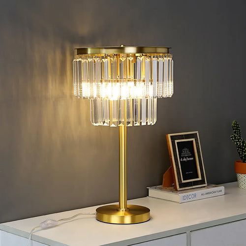 Modern glass and copper floor lamp for all spaces - vue 3 sur 7