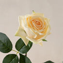 Artificial fabric pink roses for floral decoration wedding garden