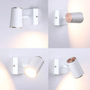 Modern rotatable LED wall light for interior decoration