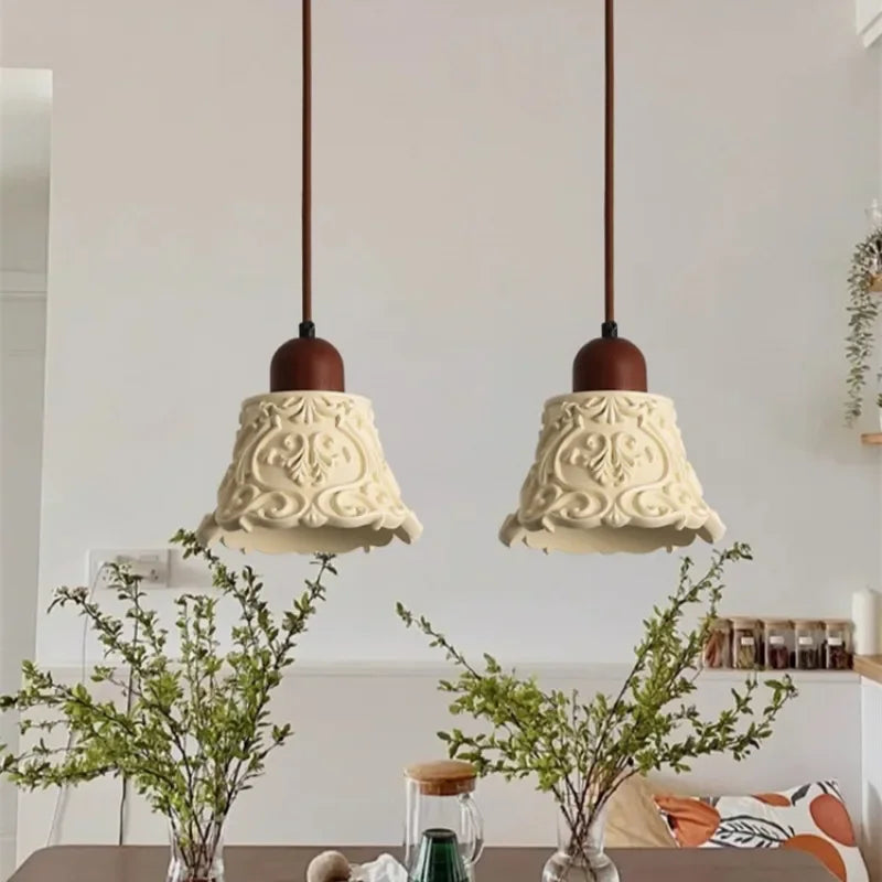 Antique creative resin chandelier for retro decor
