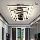 Industrial style LED chandelier for modern interior decoration