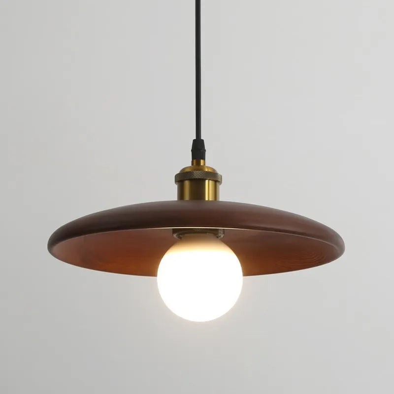 suspension en bois massif pour décoration intérieure moderne - vue 6 sur 15
