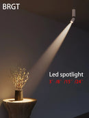 Adjustable angle LED spotlight for optimal ambient lighting