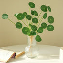 Artificial green lotus leaf plant for indoor and outdoor decoration