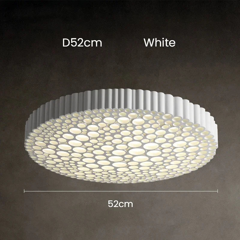 Modern decorative LED pendant light for living room, hotel, home - vue 8 sur 8