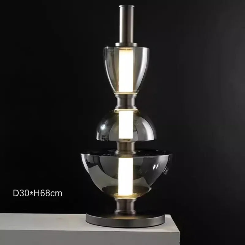 Nordic coloured glass pendant light for elegant lighting