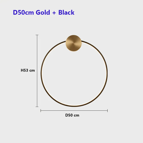 Round copper wall light for a creative luxury atmosphere - vue 12 sur 20