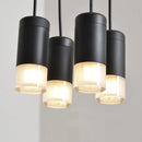 Modern living room chandelier, kitchen, dining room, hallway, staircase, metallic wireflow hanging lamp, loft nordic pendant light