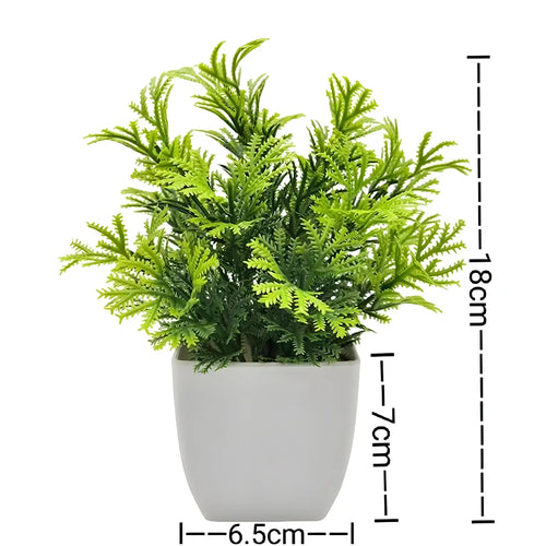 Artificial potted plant for office and garden decoration - vue 18 sur 45