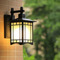 Waterproof outdoor LED wall light for garden, balcony, patio, and pathway