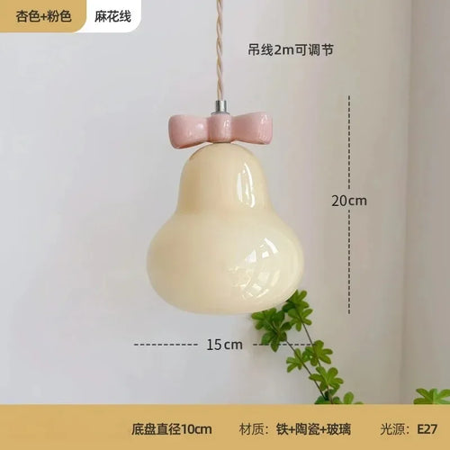 Bow tie wall light for children's decor - vue 13 sur 14