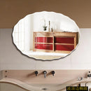 Decorative oval macramé mirrors for interior decoration