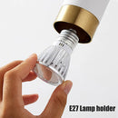 Modern rotating LED wall light with adjustable indoor lighting