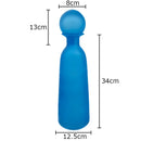 frosted glass vase for artificial flowers modern decoration