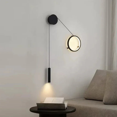 Modern and simple indoor LED wall light - vue 3 sur 8