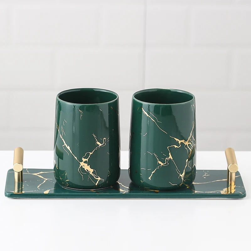 ceramic accessories for bathroom decoration - vue 10 sur 24