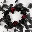 Gothic artificial flowers for Halloween and punk home decor