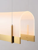 Acrylic chandelier for modern bars and restaurants