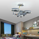 Modern LED ceiling light for boys' bedrooms