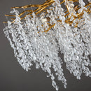 Modern crystal LED chandelier for interior decoration