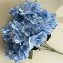 Silk hydrangea bouquet for elegant home decoration