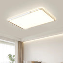 Modern LED ceiling light with remote control and versatile circular design