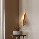Creative leaf-shaped retro pendant light for interior decoration