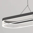 Decorative indoor chandelier with pendant suspension