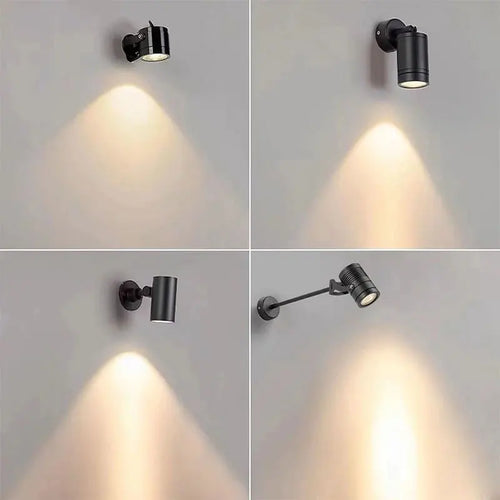 applique murale extérieure led étanche perche réglable pour enseigne - vue 4 sur 14