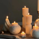 modern decor accessories luxury geometric scented candles