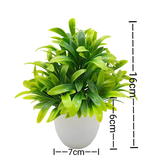 Artificial potted plant for office and garden decoration - vue 17 sur 45