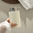 European ceramic soap dispenser for bathroom