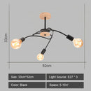 Modern sputnik chandelier industrial style for elegant interiors