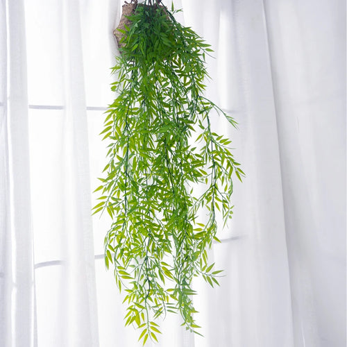 Plastic hanging plants for indoor and outdoor decoration - vue 3 sur 5