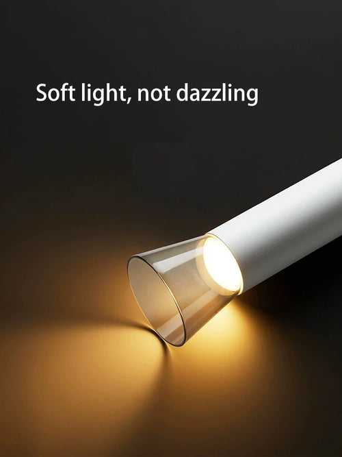 Modern LED pendant lamp with replaceable bulb - vue 6 sur 7