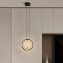 Copper LED pendant light for modern décor