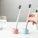 Ceramic toothbrush holder storage rack