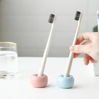 Ceramic toothbrush holder storage rack