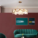 Nordic cloud mist glass chandelier with LED bulb