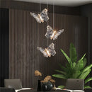 Nordic crystal LED pendant light for modern decoration