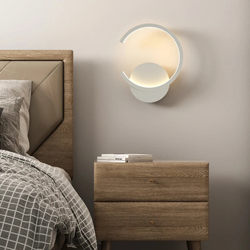 Modern LED wall light - vue 3 sur 14